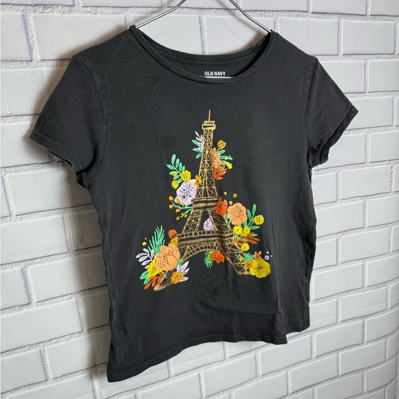 Old Navy Black and Yellow Short Sleeve Tee/size XL - Picture 5 of 7